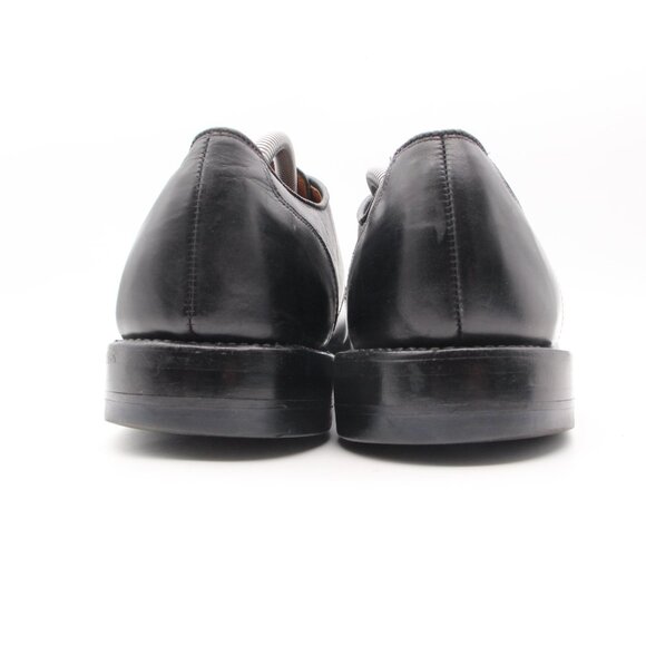 Allen Edmonds Captoe Cortland Men\'s Size 12 D Black Oxford Made USA Dress Shoes